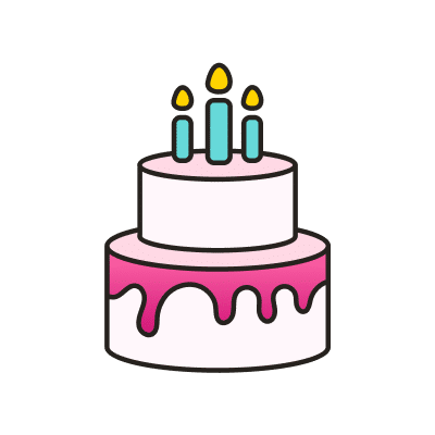 Birthday and celebration cards category icon - Ramble Gifts